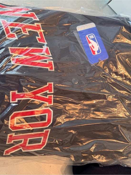 Kith Other - Kith Black Jacket with Red/White Lettering